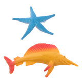 Maxbell Maxbell Lot 24Pcs PVC Mini Marine Animals Model Figures Kids Educational Toys Gifts