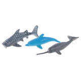 Maxbell Maxbell Lot 24Pcs PVC Mini Marine Animals Model Figures Kids Educational Toys Gifts