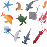 Maxbell Maxbell Lot 24Pcs PVC Mini Marine Animals Model Figures Kids Educational Toys Gifts