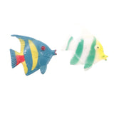 Maxbell Maxbell Lot 12Pcs PVC Small Tropical Fish Animal Model Figures Kid Educational Toys