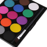 Maxbell 2 Sets 15 Colors Non-toxic Face Body Painting Halloween Fancy Party Art Kits
