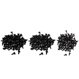 200 pcs Plastic Safety Nose for Bear Animal Toy Doll DIY 10x13mm & 9x12mm