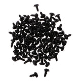 200 pcs Plastic Safety Nose for Bear Animal Toy Doll DIY 10x13mm & 9x12mm