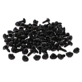 200 pcs Plastic Safety Nose for Bear Animal Toy Doll DIY 10x13mm & 9x12mm