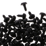 200 pcs Plastic Safety Nose for Bear Animal Toy Doll DIY 10x13mm & 9x12mm