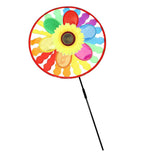 Maxbell Rainbow Windmill Wind windsocks Whirligig Wheel Windsocks Home Yard Camping Decor Outdoor Toy - Aladdin Shoppers