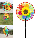 Maxbell Rainbow Windmill Wind windsocks Whirligig Wheel Windsocks Home Yard Camping Decor Outdoor Toy - Aladdin Shoppers