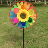 Maxbell Rainbow Windmill Wind windsocks Whirligig Wheel Windsocks Home Yard Camping Decor Outdoor Toy - Aladdin Shoppers