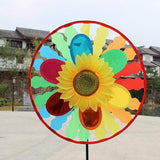Maxbell Rainbow Windmill Wind windsocks Whirligig Wheel Windsocks Home Yard Camping Decor Outdoor Toy - Aladdin Shoppers