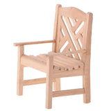 Maxbell 1/12 Dollhouse Miniature Furniture Garden Decor Bench Chair Table Rail Fence
