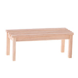 Maxbell 1/12 Dollhouse Miniature Furniture Garden Decor Bench Chair Table Rail Fence