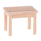 Maxbell 1/12 Dollhouse Miniature Furniture Garden Decor Bench Chair Table Rail Fence