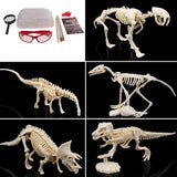 Maxbell Maxbell Large Dinosaur Excavation Kit Dig Your Own Skeleton Science Kit Kids History Toys Archaeopteryx