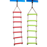 Maxbell Kids Tree Hanging Disc Rope Swing & Climbing Ladder Toy Set Garden Playing