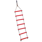 Maxbell Kids Tree Hanging Disc Rope Swing & Climbing Ladder Toy Set Garden Playing