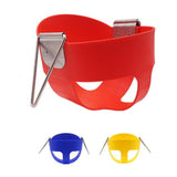 Maxbell High Quality Children High Back Full Bucket Swing Seat with Metal Triangle Playground Backyard Outdoor Fun Toy Red - Aladdin Shoppers