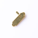 Maxbell 4x4 Pieces Dollhouse Miniature Alloy Door Locks 1/12 Dolls House Accessories
