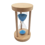 Maxbell 2pcs 10 & 15 Minutes Wooden Sandglass Hourglass Timer Clock Timing Exercise