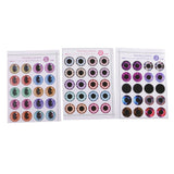 Maxbell Plastic Concave Eyes & Eyes Chips Pattern for 12inch Blythe Doll DIY Making