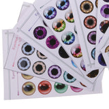 Maxbell Plastic Concave Eyes & Eyes Chips Pattern for 12inch Blythe Doll DIY Making