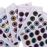 Maxbell Plastic Concave Eyes & Eyes Chips Pattern for 12inch Blythe Doll DIY Making