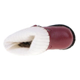 8xFashion PU Leather  Boots Shoes for 12'' Blythe Doll Clothes Maroon