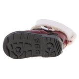8xFashion PU Leather  Boots Shoes for 12'' Blythe Doll Clothes Maroon