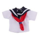 Maxbell Natural Skin Nude Body and Cute School Uniform Clothes for 1/6 Blythe Doll