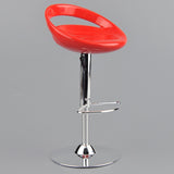 Maxbell 3x1/6 Scale Round Swivel Chair Pub Bar Stool for 12'' Action Figures Red