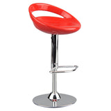 Maxbell 3x1/6 Scale Round Swivel Chair Pub Bar Stool for 12'' Action Figures Red