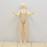 5xFlexible 20 Joints Nude Body & Hands Set for Middle Blythe Doll Costom Use