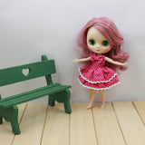5xFlexible 20 Joints Nude Body & Hands Set for Middle Blythe Doll Costom Use
