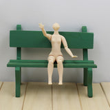 5xFlexible 20 Joints Nude Body & Hands Set for Middle Blythe Doll Costom Use