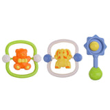 Maxbell Maxbell 3pcs Baby Infant Handbell Rattle Cartoon Bear Animal Hand Shaking Bell Development Bed Stroller Sound Toys Gifts