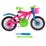 Maxbell Maxbell 28x16cm DIY Handmade Bicycle Disassembly Assemble Bike Children Educational Assembly Toys Bike Model Puzzles Kids Chrismas Gifts