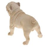 Maxbell Maxbell Simulation Wildlife Animal Model Bulldog Dog Pet Action Figures Kid Educational Toy Home Collectibles Decoration C