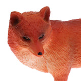 Maxbell Maxbell Simulation Wildlife Forest Animal Model Red Fox Action Figures Toys Kid Educational Toy Home Collectibles Decoration