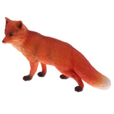 Maxbell Maxbell Simulation Wildlife Forest Animal Model Red Fox Action Figures Toys Kid Educational Toy Home Collectibles Decoration