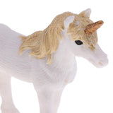 Maxbell Maxbell Lifelike Simulation White Horse Animals Model Figurine Kids Action Figure Science Nature Toys Home Decoration Props C