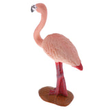 Maxbell Maxbell Simulation Wildlife Jungle Flamingo Bird Animal Model Action Figures Toys Kid Educational Toy Home Office Collectibles Decoration - C