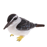 Maxbell Maxbell Simulation Wildlife Bird kookaburra Animal Model Action Figures Toys Kid Educational Toy Home Office Collectibles Decoration