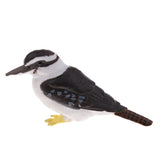 Maxbell Maxbell Simulation Wildlife Bird kookaburra Animal Model Action Figures Toys Kid Educational Toy Home Office Collectibles Decoration