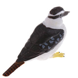 Maxbell Maxbell Simulation Wildlife Bird kookaburra Animal Model Action Figures Toys Kid Educational Toy Home Office Collectibles Decoration