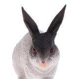 Maxbell Maxbell Realistic Plastic Animal Model Figure Rabbit Model Figurine Kids Toy Both Indoor/Outdoor Play Home Office Decoration Birthday Gift