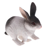 Maxbell Maxbell Realistic Plastic Animal Model Figure Rabbit Model Figurine Kids Toy Both Indoor/Outdoor Play Home Office Decoration Birthday Gift