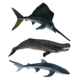 Maxbell Maxbell Realistic Plastic Animal Swordfish Model Figure Sailfish Model Figurine Kids Toy Both Indoor/Outdoor Play Home Office Decoration Birthday Gift