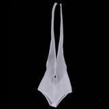 9x1/6 Halter Romper Jumpsuit Bikini for 12'' Female Action Figure Body White