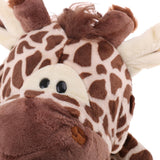 Maxbell Kids Hand Puppet Toy Giraffe & Wolf with Working Mouth for Imaginative Play