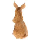 Maxbell Simulation Animal Model Resin Rabbits Statue Animal Model Home Office Garden Patio Sculpture Ornaments Collectibles - Aladdin Shoppers