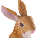 Maxbell Simulation Animal Model Resin Rabbits Statue Animal Model Home Office Garden Patio Sculpture Ornaments Collectibles - Aladdin Shoppers